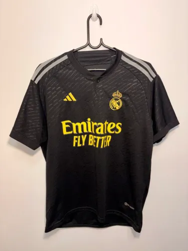 Camisa Real Madrid Preta - Retrô