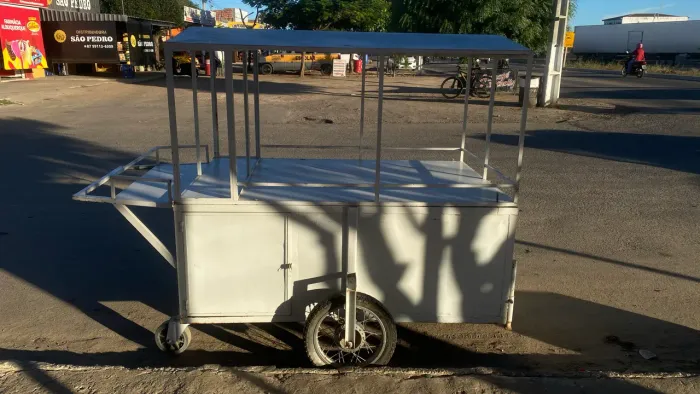 Carrinho de lanche ou produtos diversos