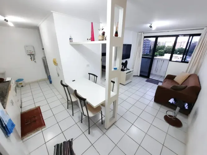 Apartamento 41m² Pajuçara | 1 Suíte | Vista Mar | Mobiliado | 1 Vaga