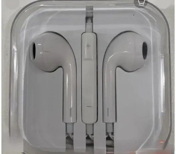 Fone de Ouvido Branco P2