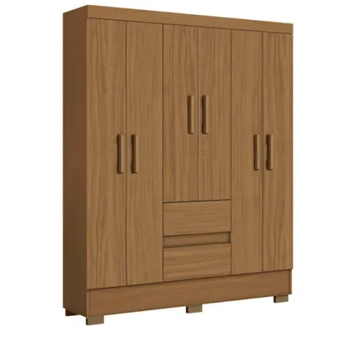 Guarda Roupa Casal 6 Portas