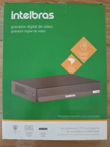 Gravador Digital de vídeo com 4 Canais Intelbras MHDX 1104-C Full HD