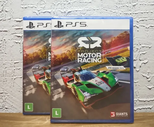 Project Motor Racing Ps5 Lacrado (Aceitamos seu jogo usado como pagamento)