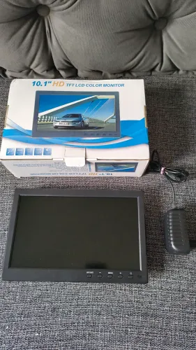 Monitor de 10.1 para veículo, Pc e casa