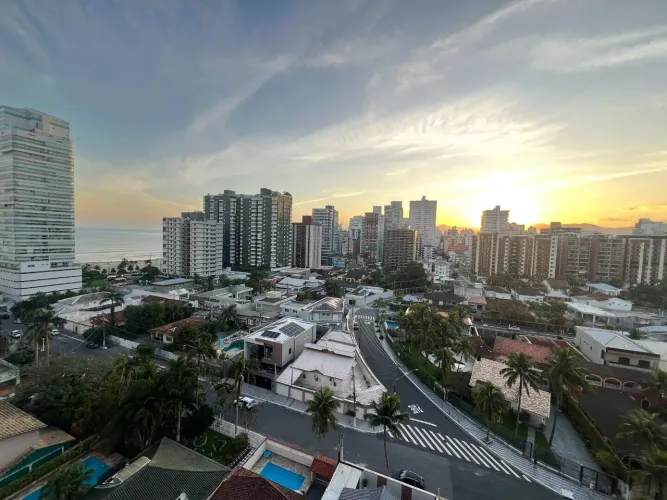 Apartamento com 2 dormitórios à venda, 90 m² por R$ 690.000,00 - Canto do Forte - Praia Gr