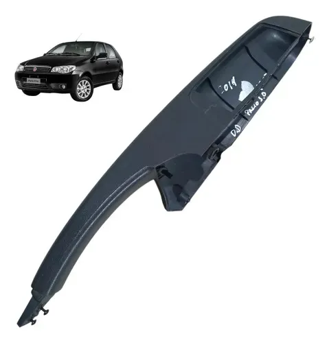 Puxador Apoio Braço Porta Dianteira Direita Fiat Palio 2004 Preto