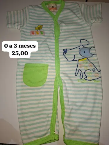 Macacão 0 a 3 meses