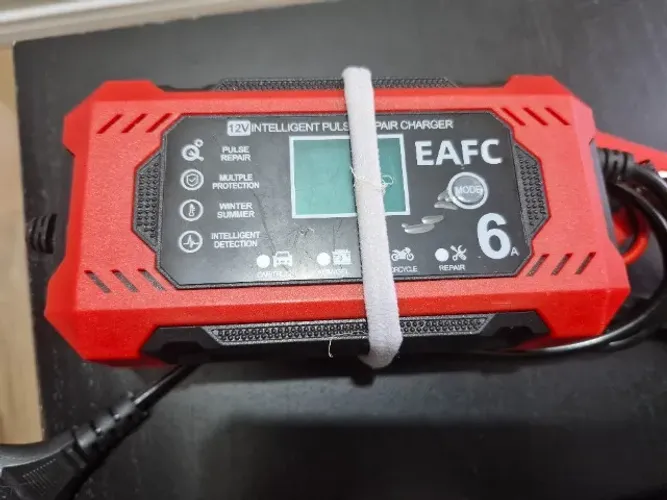 CARREGADOR INTELIGENTE DE BATERIA 12V - EAFC 6A