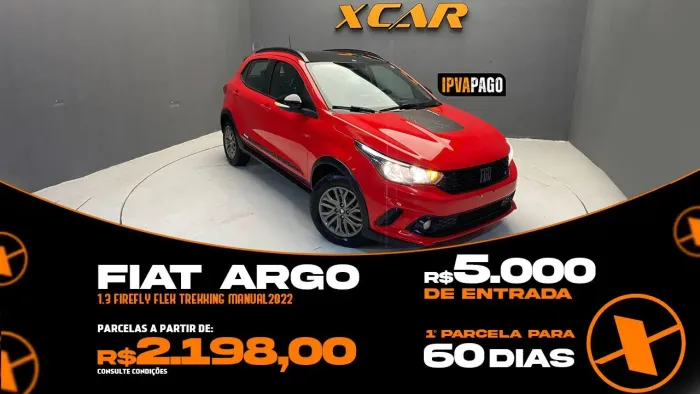Fiat Argo Trekking 1.3 8V Flex 2022
