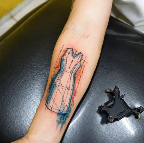 Tattoo aquarela