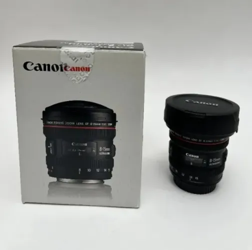 Lente Canon EF 8-15mm F/4l Fisheye Usm Usada Excelente Estado