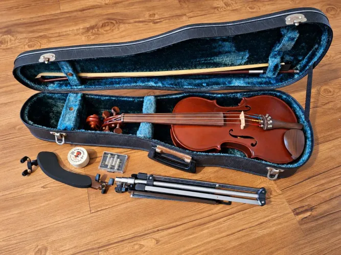 Violino perfeitamente conservado 