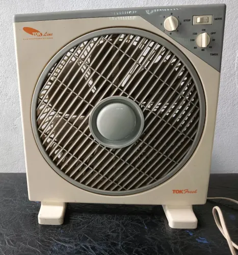 VENTILADOR E AQUECEDOR DE AR COM TIMER  TOK FRESH 