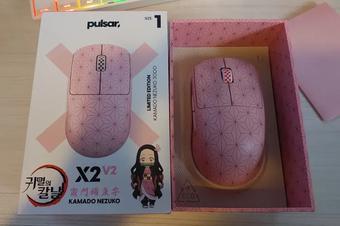 Mouse Pulsar Demon Slayer Edition - X2V2 Mini Nezuko