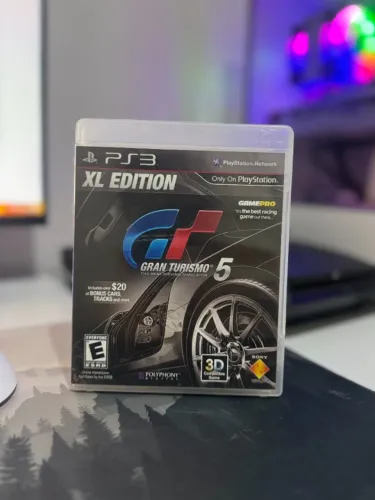 Gran Turismo 5 XL Edition PS3 Completo + Manual | Ótimo Estado