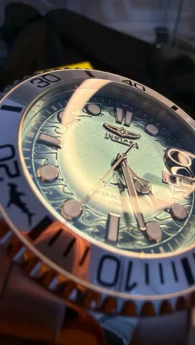 Relógio invicta diver azul turquesa