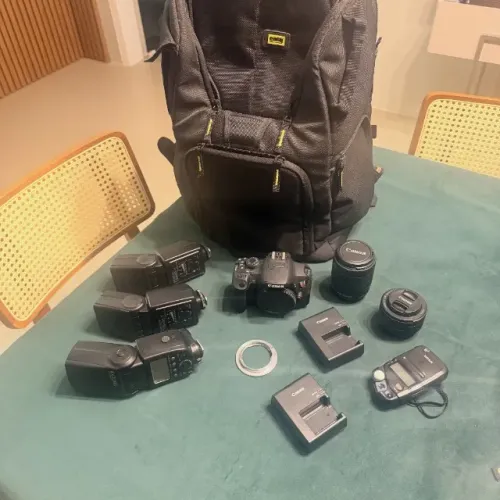Kit fotografia completa