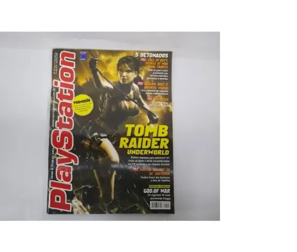 Revista Playstation Ano 10 N. 119: Tomb Raider Underworld