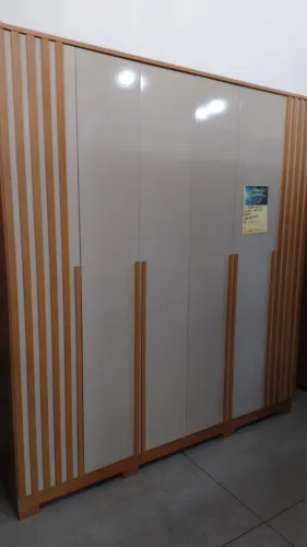 Roupeiro Casal 6 Portas ripado 100% MDF à pronta entrega!