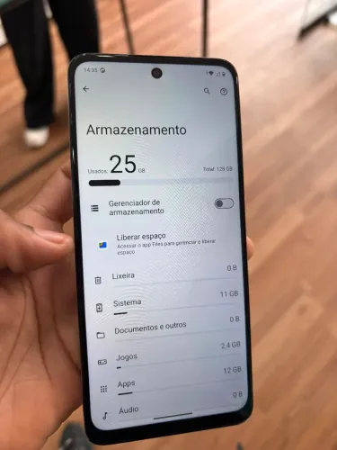 Celular motorola g14 otimo etado