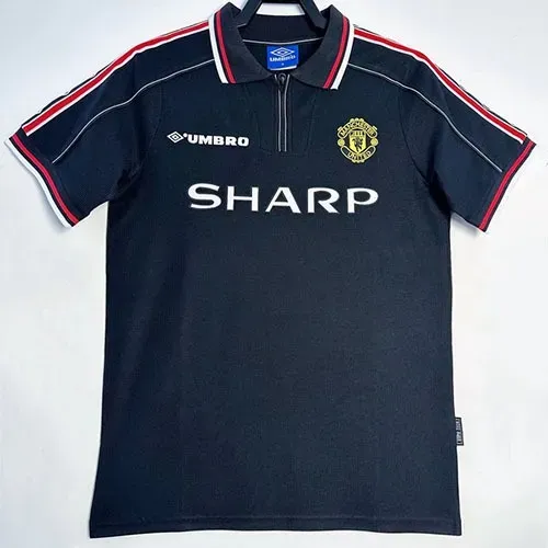 camisa manchester united 98/99 Preta - G
