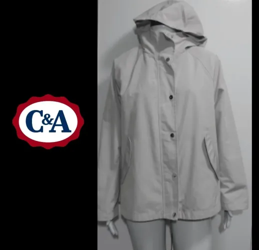 C&A jaqueta unissex bege