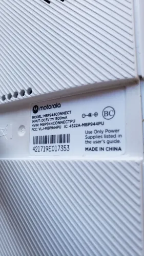 Babá eletrônica Motorola MBP944CONNECT (Halo+)