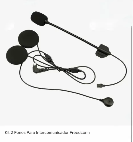 Kit 2 Fones Para Intercomunicador Freedconn