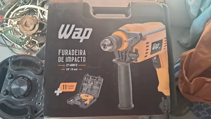 Furadeira de Impacto Com Maleta Wap