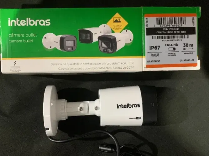 Câmera de Segurança Intelbras VHD 1230 B G8 Full HD 1080p (Na Caixa)