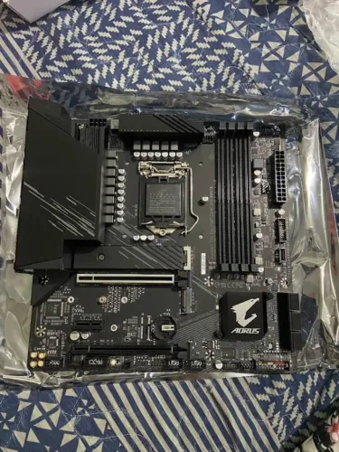 Placa mãe + processador 