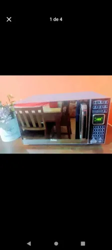 Microondas 25 lts frente espelhada 110 v lindo