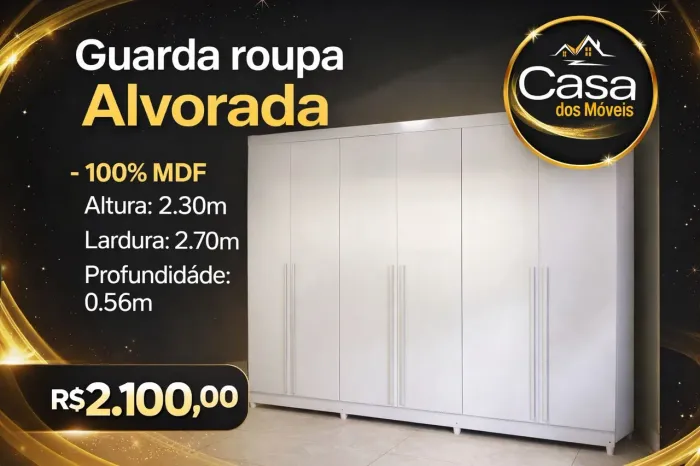 Guarda roupa casal entregamos e montamos
