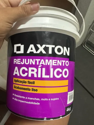 Rejunte Acrílico Axton- Cinza Platina