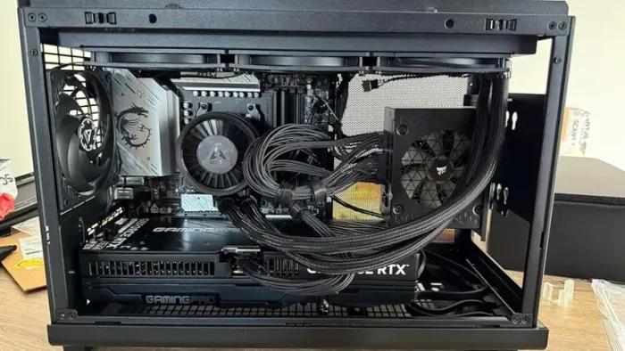 GABINETE GAMER LIAN LI A3-MATX PRETO