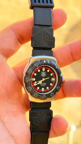 Tag Heuer Formula 1 Pulseira de Borracha