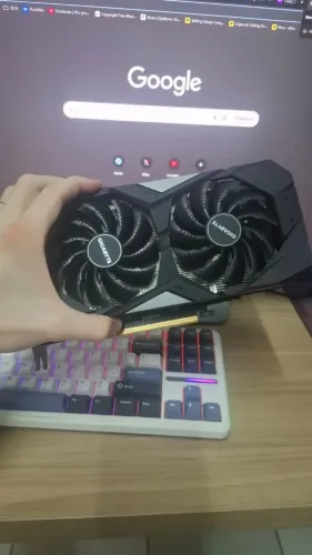 Placa de Vídeo GTX 1660 (defeito)