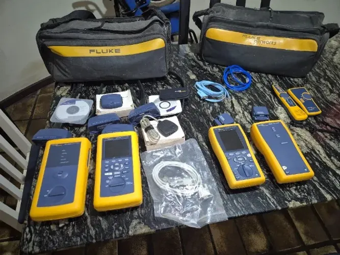 Kit Fluke Networks DTX-1800 + DSP-4300 + IntelliTone Pro Completo