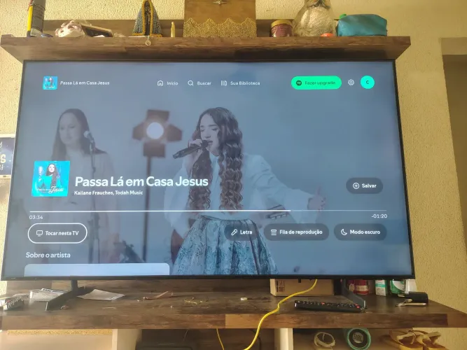 Tv 65 polegadas Samsung 4k uhd