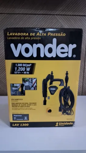 Lavadora de Alta Pressão Vonder - Potência e Praticidade para sua Limpeza!