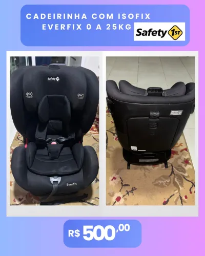 Cadeirinha de carro Safety first