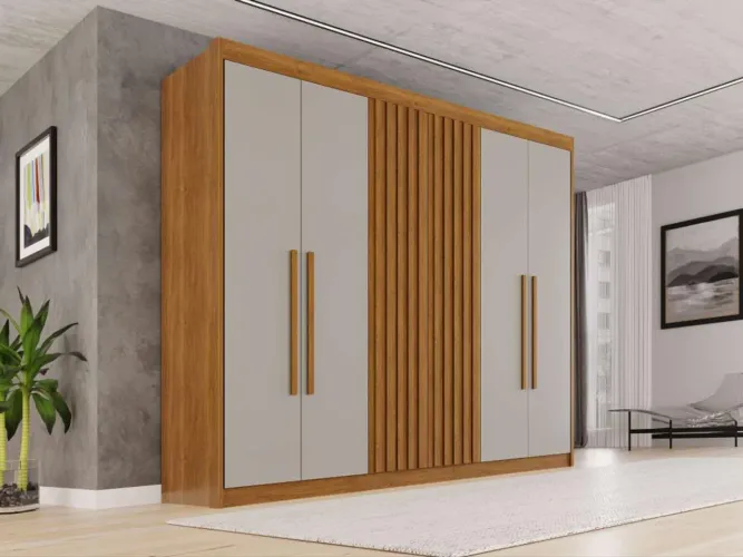 Guarda roupa casal 100% MDF granada novo a pronta entrega