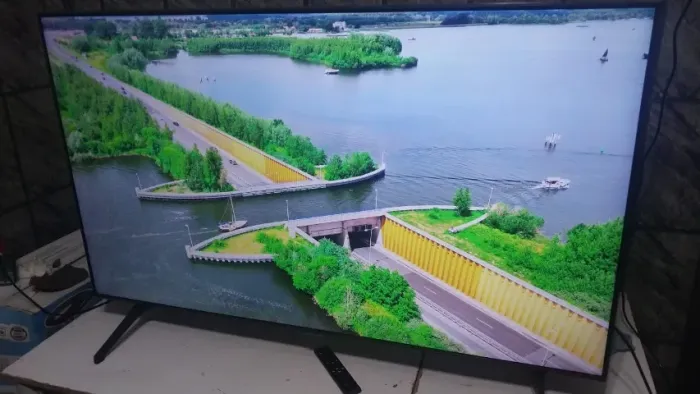 Smart Tv Qled Samsung 55 Polegadas Inteligencia Artificial Bordas Infinita Alexa Finissima