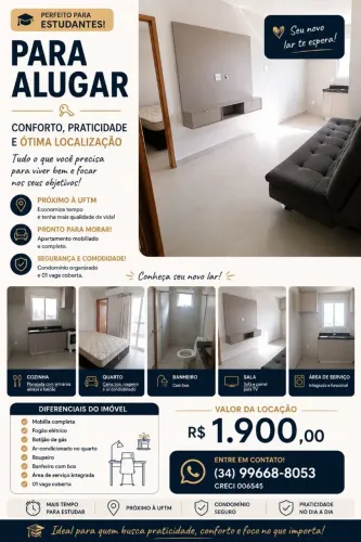 Locação Apartamento UFTM