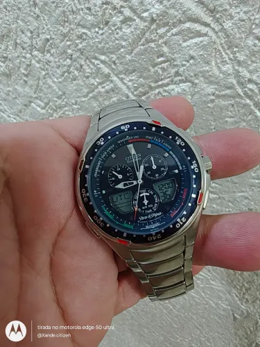 Relógio Citizen Citizen ecodrive stars & stripes modelo raro 