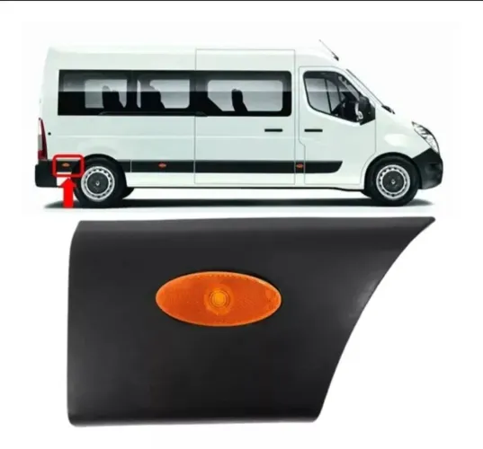 FRISO LATERAL TRASEIRO DA RENAULT MASTER COMPLETO