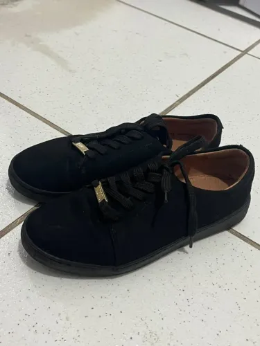 Tênis Casual Preto Feminino - Tamanho 36