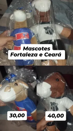 Pelúcias Mascotes de Times