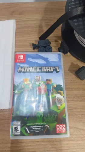 Jogo Minecraft Nintendo Switch midia fisica fisico