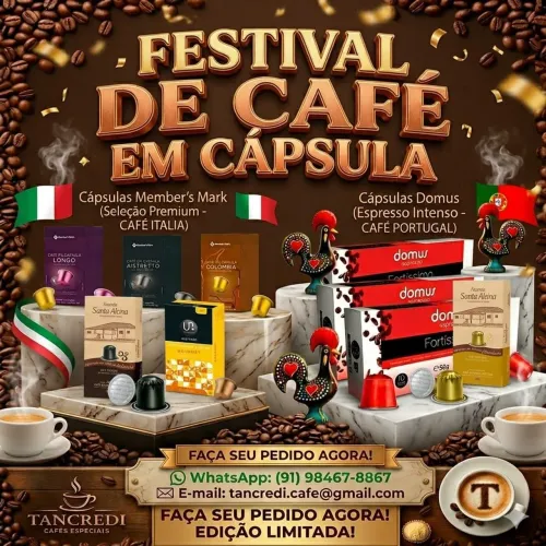 Cafés em Cápsulas